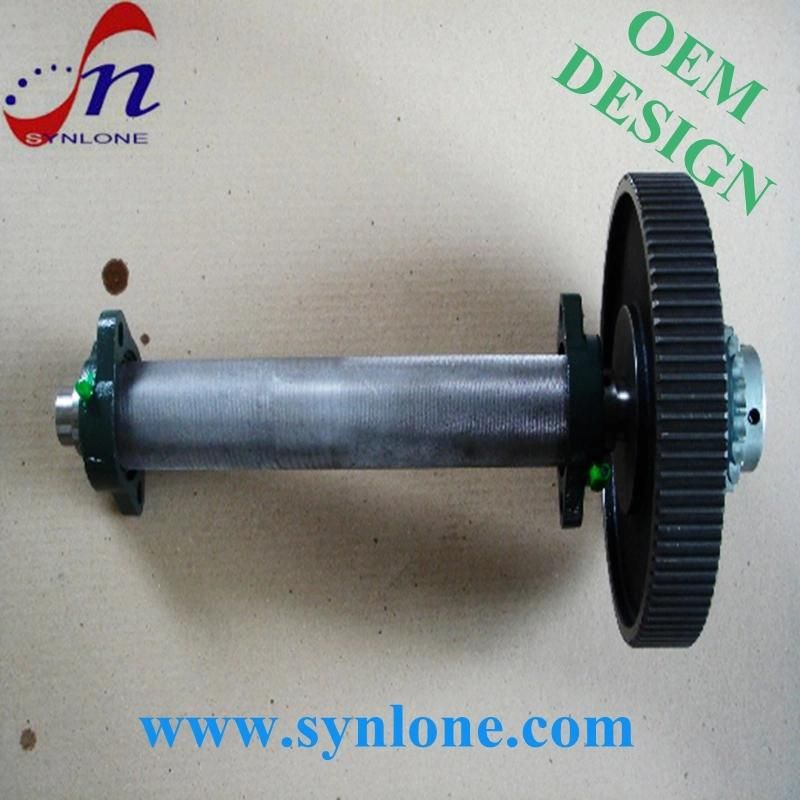 Customised Gear Shaft with CNC Machining