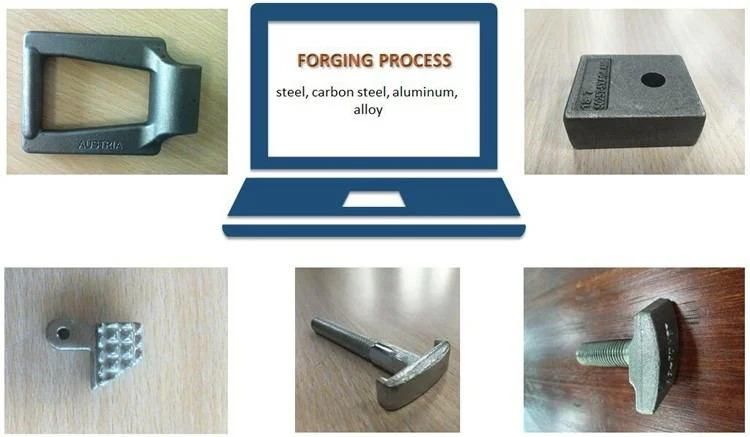 Customized Bolt and Hardware Forging Service Hot/Cold Aluminum Steel Forging
