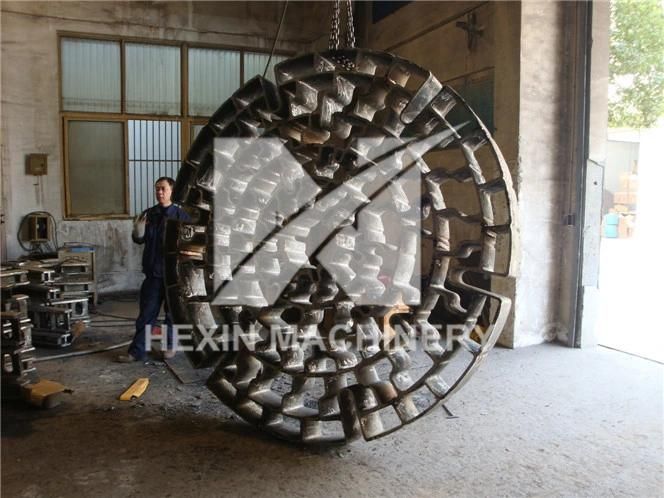 Steel Cast Heat Treatment Furnace Fixture Base Carrier