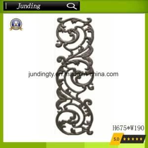Wrought Iron Scroll Cast Iron Panel with Competitive Price