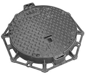 En 124 Heavy Duty Ductile Iron Manhole Cover Weight for Sale