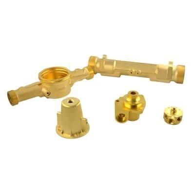 Brass Forged Machined Parts, One-Piece Ball Valve, Brass Valve Body