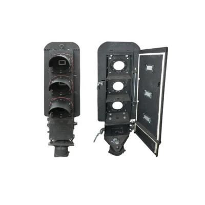 High Precision Aluminum Die Casting Parts for Traffic Signal Light Visor Housing