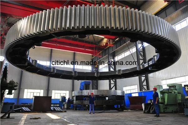 Large Casting Parts Cement Ball Mills Gear Ring with 15m Diameter