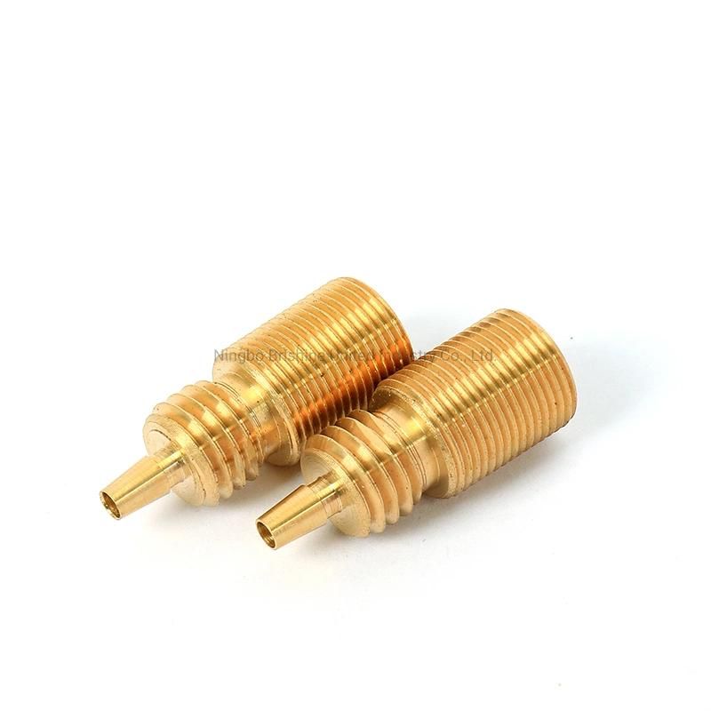 Wholesale Plumbing Brass Valve Fitting/ Brass Machine Parts/ Straight Gas Fitting