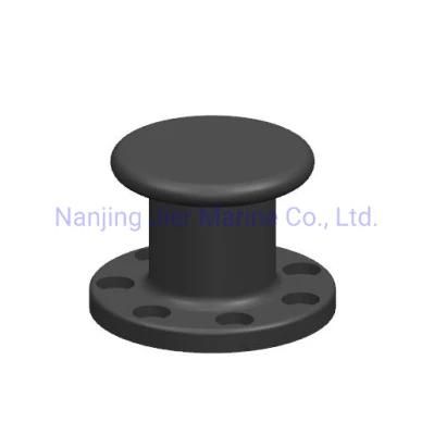 Marine Pillar Bollard Container Terminal Kidney Cast Steel Bollard