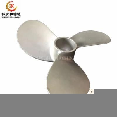OEM High Precision Casting Stainless Steel Brass Aluminum Boat Propeller