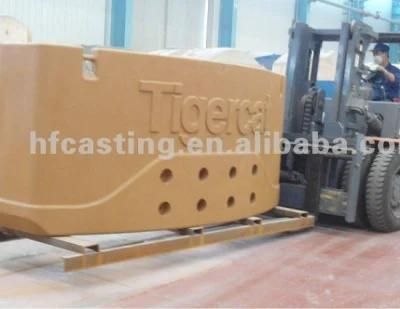 Sand Casting, Iron Casting, Ductile Iron Counter Weight for Tigercat