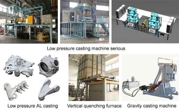 Foundry Equipment Low Pressure Casting Machine for Small-Medium Aluminum Casting