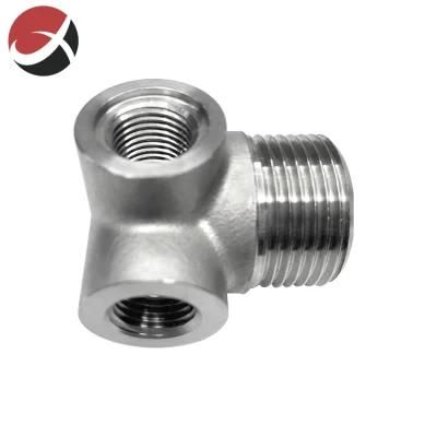 Customized OEM Stainless Steel Fitting SS304 SS316 Investment Casting Pipe Fitting ...