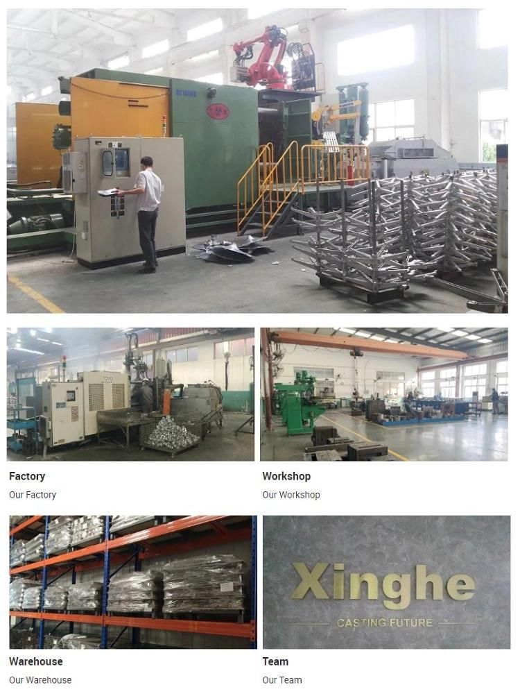 China Foundry High Pressure Die Cast Housing Aluminum Casting Part Al Zamak Zinc Alloy Low Pressure Die Casting