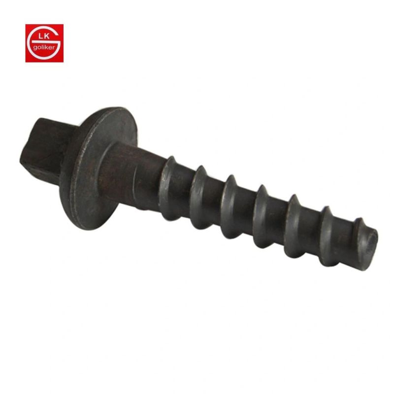 Screw Spike for Rail Fastening