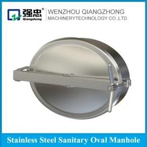 304 and 316 Pressure Sanitary Stainless Steel Tank Manhole Cover