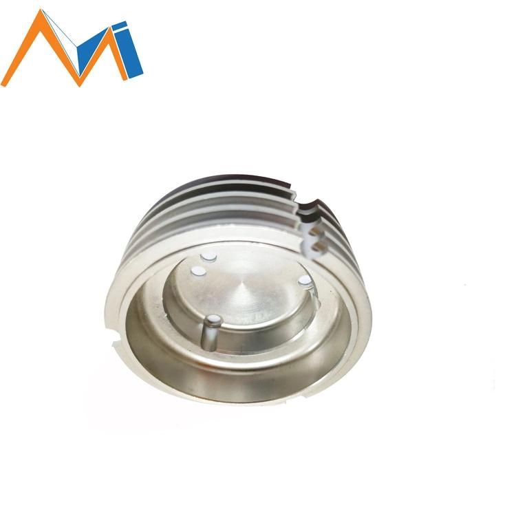 Aluminum Alloy 6063 CNC Finishing Parts LED Lamp Holder Parts