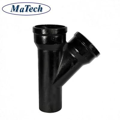 Factory Custom Malleable Sand Casting Cast Iron Pipe Fitting