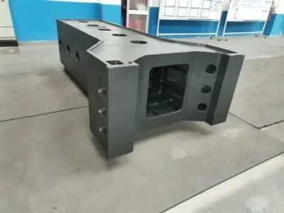 Large Cast Iron Lathe Bed Iron CNC Milling Machine Base Casting