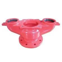 OEM Dn65 Ductile Iron Hydraulic Valve Body with Fusion Bonded Epoxy Coating