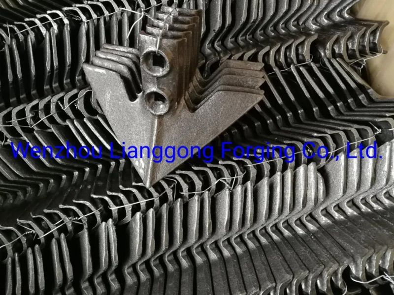 Customized Forging Plowshare Used in Rotary Cultivator