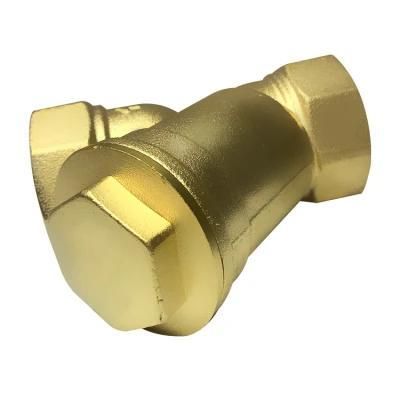 Brass Water Filter Strainer Hot Forging Body Valve