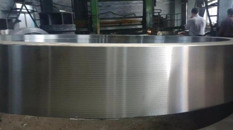 Large Diameter Rotary Kiln Tyre Machining Parts