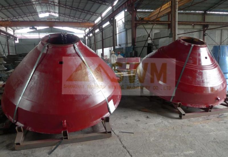 Manganese Casting Wear Parts Mantle, Concave, Bowl Liner for Cone Crusher