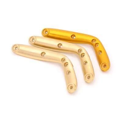 High Quality Golden Oxidized Aluminum Alloy Die Casting Part
