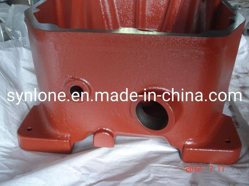 Customized Sand Casting Iron Detachable Gearbox Housing.