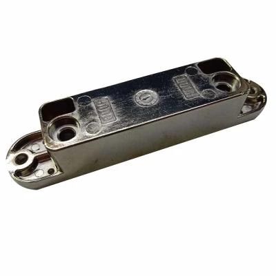 OEM Factory High Precision Zinc Aluminum Casting Handle Punching Microwave Oven Parts