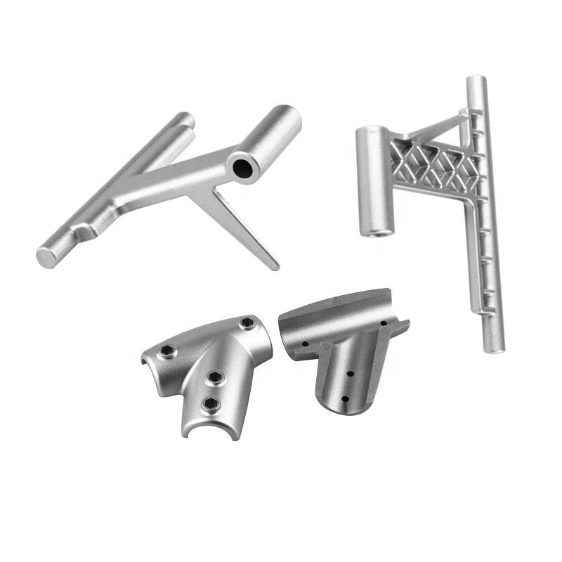 Stainless Steel Hardware Parts Glass Door Clamp Lost Wax Casting Pipe Fittings