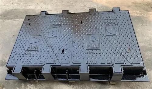 China D400 Test Load Square Frame Two Semi-Circle Manhole Covers