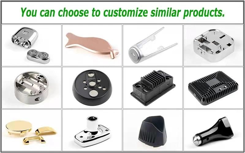 Gravity Casting Electroplating Process Zinc Die Casting Products Smart Lock Cylinder