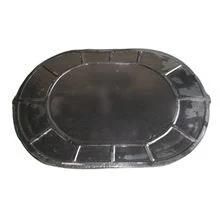 OEM Manufacturing Iron Casting Square Manhole Cover with Frame 100*100