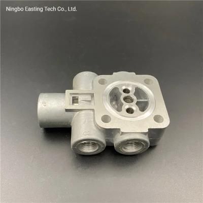 OEM Customized Aluminum Die Casting Parts of Vacuum Valve with CNC Machining