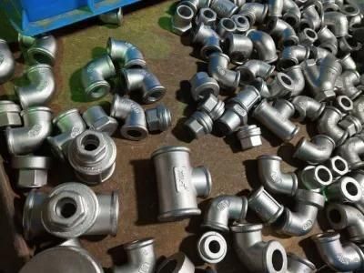 Chinese Foundry Stainless Steel Lost Wax Casting Pipe Fitting