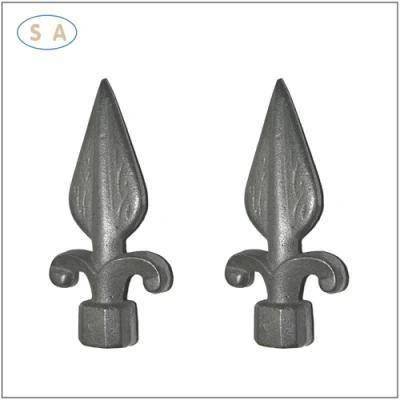 High Precision Ornamental Hot Forged Spear Iron/Steel Fence Spearhead
