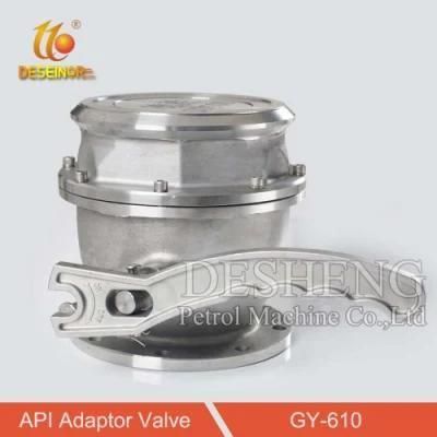 Stainless Steel API Adaptor Valve Used for Tank Truck