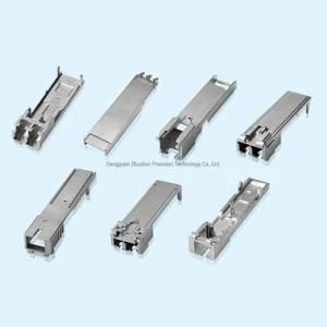Manufacturer Specialize Customized Zinc Alloy Aluminum Die Casting SFP Connector Shell ...