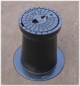 Gas Water Manhole Cover Cast Iron Surface Box