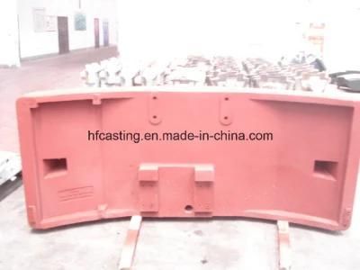 Sand Casting, Cast Iron, Counter Weight for Engineering Machinery