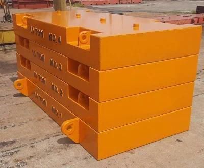 as Drawing 5 Ton 10 Ton Cast Gray Grey Iron Sand Casting Crane Counterweight for ...