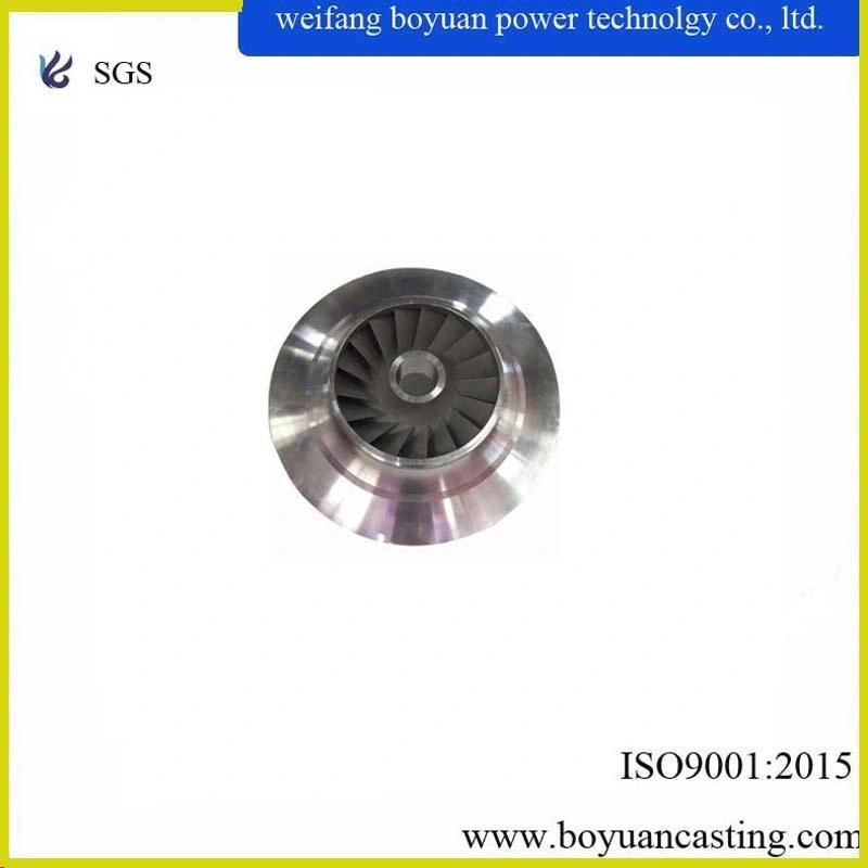 High-End Custom Production Aluminum Alloy Casting Centrifugal Fan Impellers