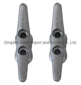 Hot Dipped Galvanized Marine Hardware Open Based Cleat Casting for Boat