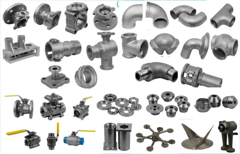 Custom Precision Casting Metal Stainless Steel Investment Casting Lost Wax Casting Parts for Gate Valve