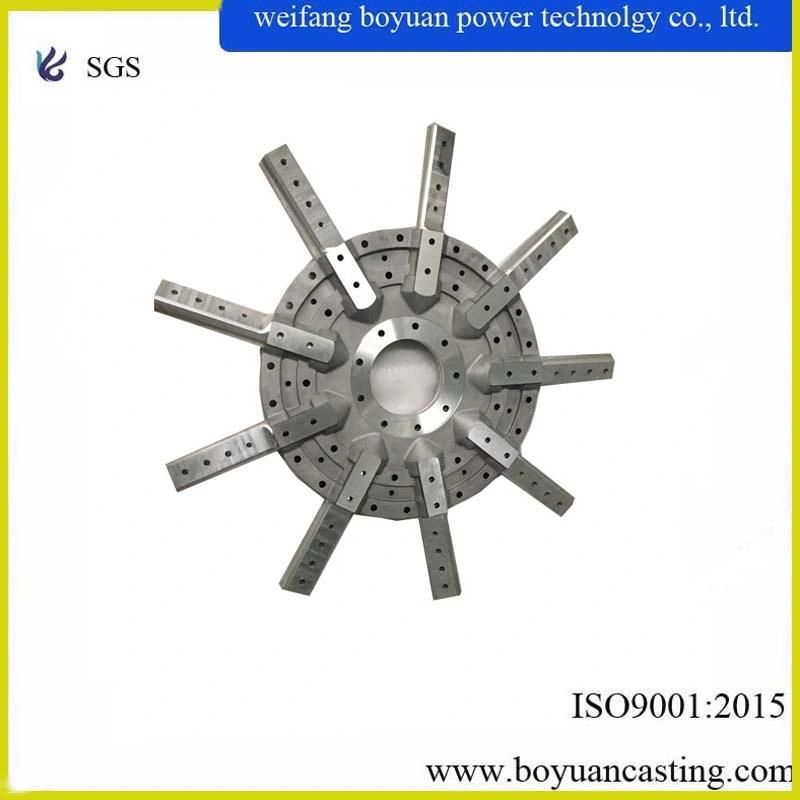 Metal Mold Lower Pressure Casting Aluminum Fan Blade and Centrifugal Blower Fan Impeller and Wheel Hub