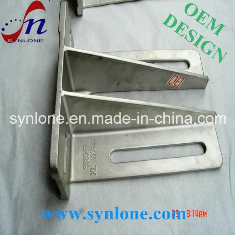 Stainless Steel Investment Casting Process Bracket for Machine Parts