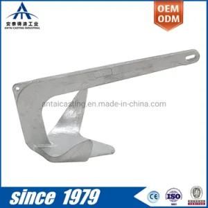 Galvanized Iron Bruce Anchor Boat Anchor for Boat
