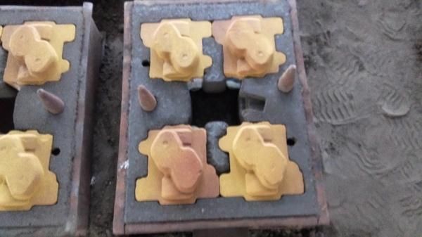 Foundry Sand Casting Process Silica Sand Steel Casting