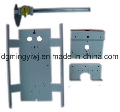 OEM Aluminum Die Casting Lamp Body Support Part with Blue Color