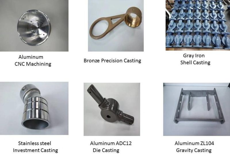OEM China Sand Casting Products Qt800 Iron Casting with Deburring