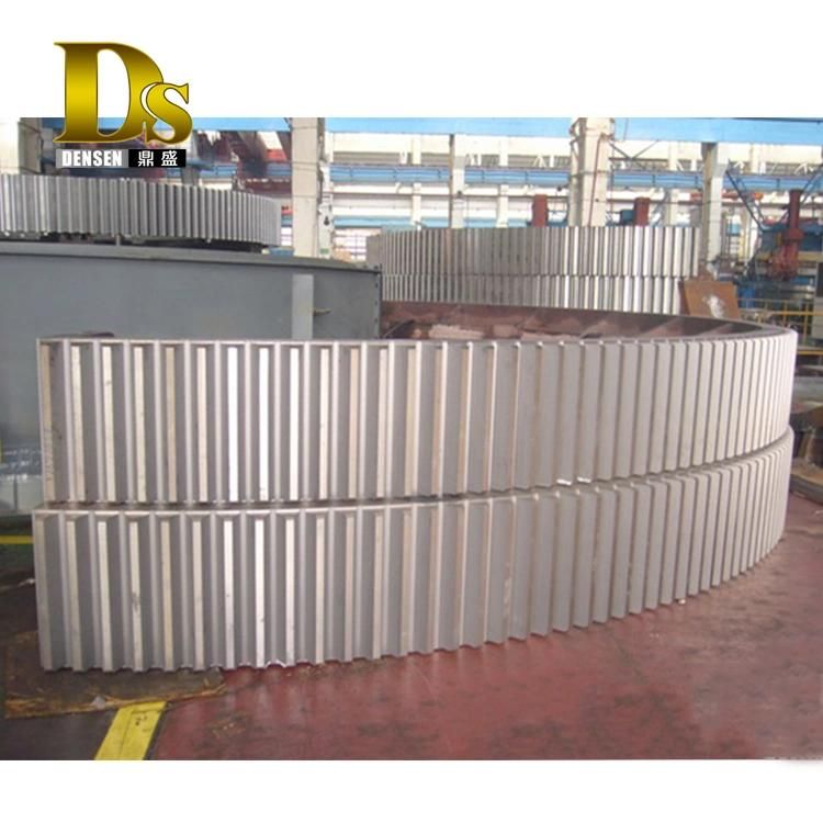 Densen Customized Steel Gear Ring for Transmission for Ball Mill